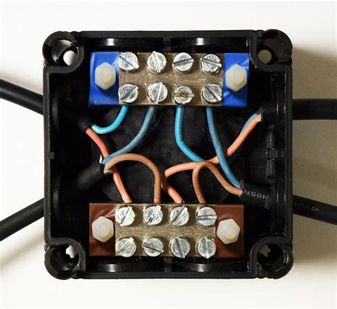 how to connect a 4 way junction box|4 way waterproof junction box.